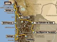 Recorrido Dakar 2011