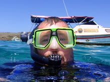 snorkeling en isla santa fe