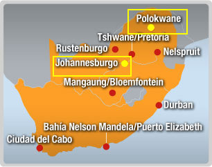 sedes de sudafrica 2010