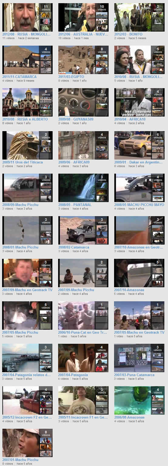 VIDEOS GUIA4X4